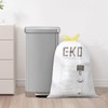 EKO 21 Gallon / 50-90 Liter,110 CountDrawstring Trash Bags, Extra-Strong