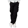 Match Men's Wild Cargo Pants(28,Classic Black)