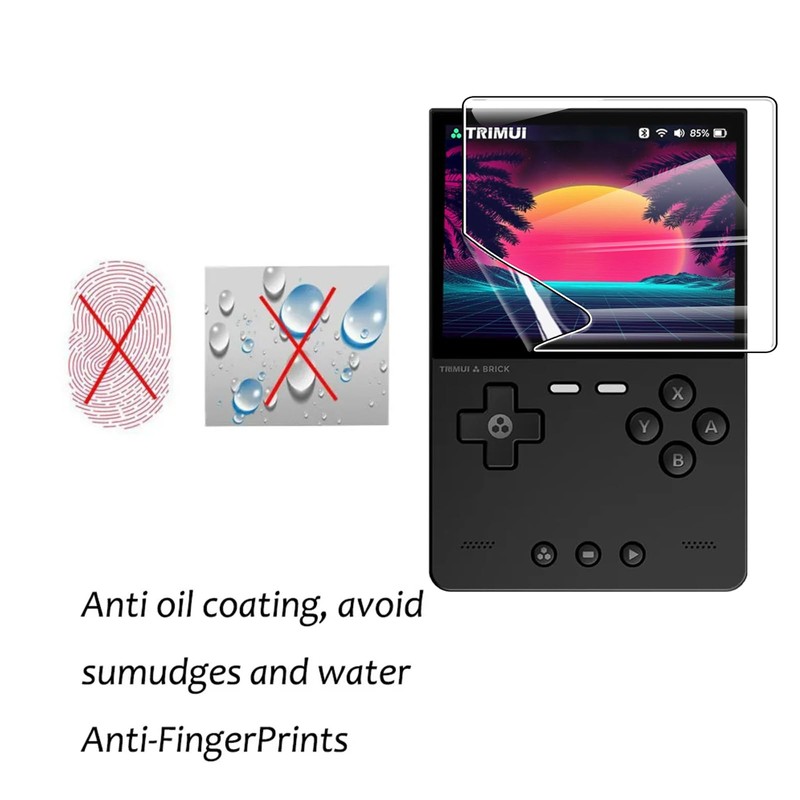 GEJEFA Screen Protector for Trimui Brick, 2 Pack Premium High