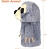 Sloth Golf Club Head Covers, Relassy Novelty Driver Head Covers,