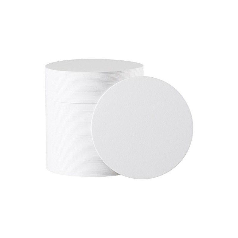 Matsuyama Coasters White 90 mm Set of 200 