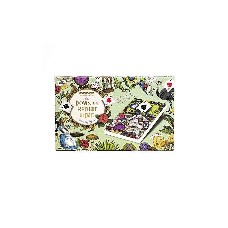 Professor PUZZLE Down The Rabbit Hole - Alice in Wonderland