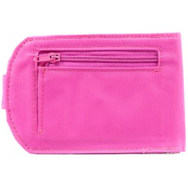 Big Skinny Women's Taxicat Bi-Fold Slim Wallet, Holds Up to 25 Cards, Fuchsia