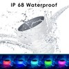 BASON LIGHTING Solar Powered Floating Pool Light with Chlorine Tablet