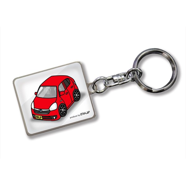 mkjp Custom Keychain mirai-su la300s Base White -
