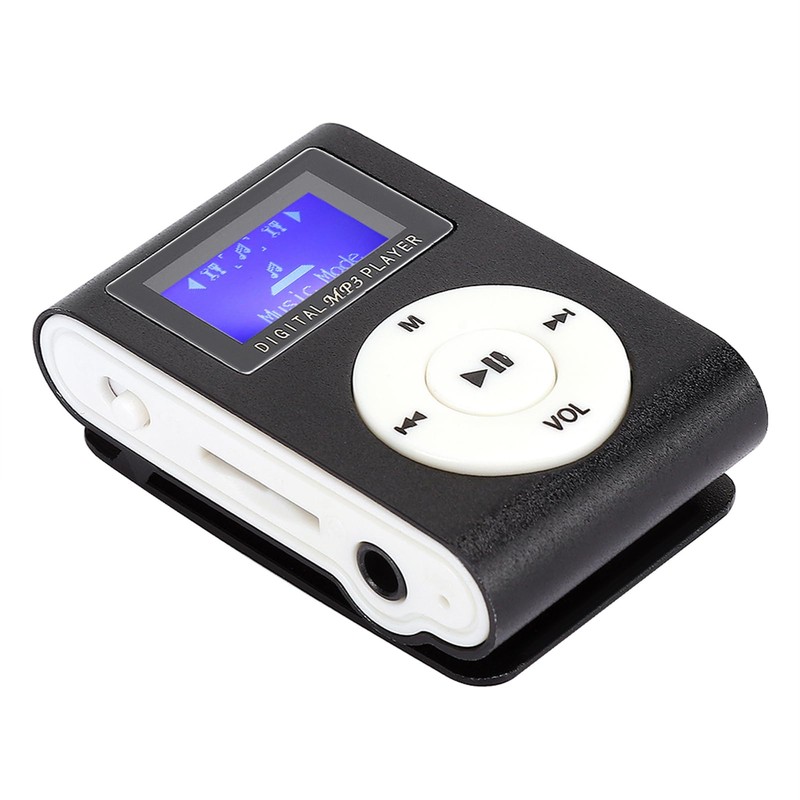 Mini Portable MP3 Music Player with 0.79" LCD Screen Metal