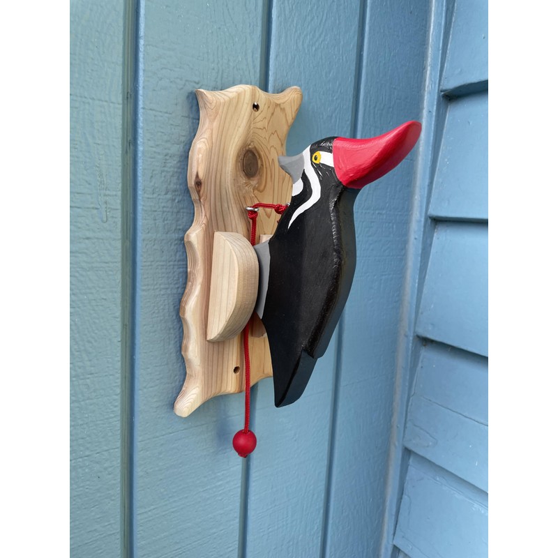 Female Pileated Woodpecker Door Knocker