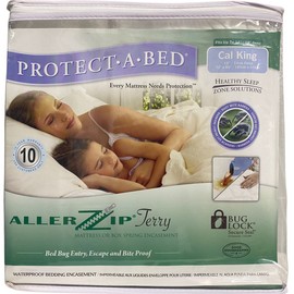 Protect-A-Bed Zippered Waterproof Mattress Encasement protector California King