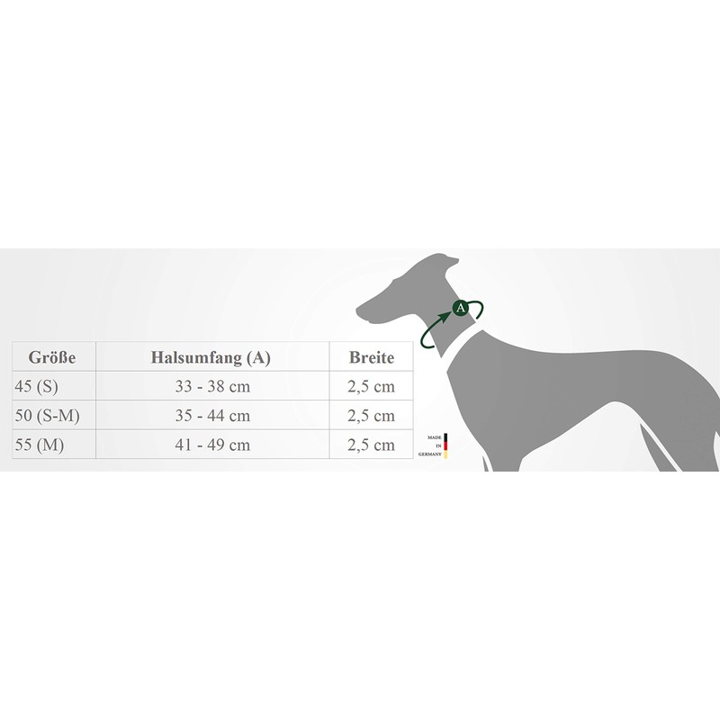 HUNTER Solid Education Special Dog Collar, Leather, Robust, Supple, Handbraided,