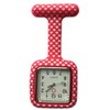 Boolavard® TM Nurses Fashion Coloured Patterned Silicon Rubber Fob Watches