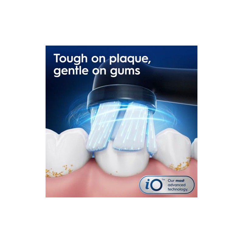 Oral-B Rechargeable Electric Toothbrush, iO2 Starter Kit, 3 Cleaning Modes,