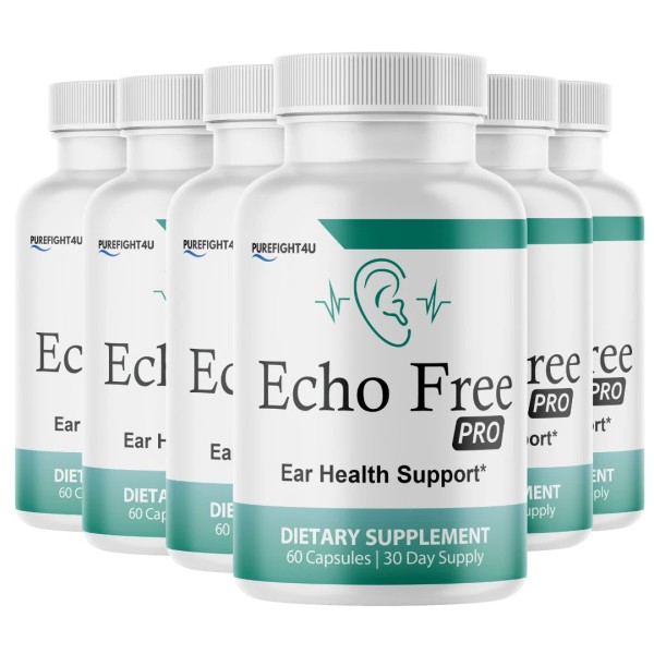PureFight4U Echo Free Capsules, Natural Formula for Ear Health Supplement