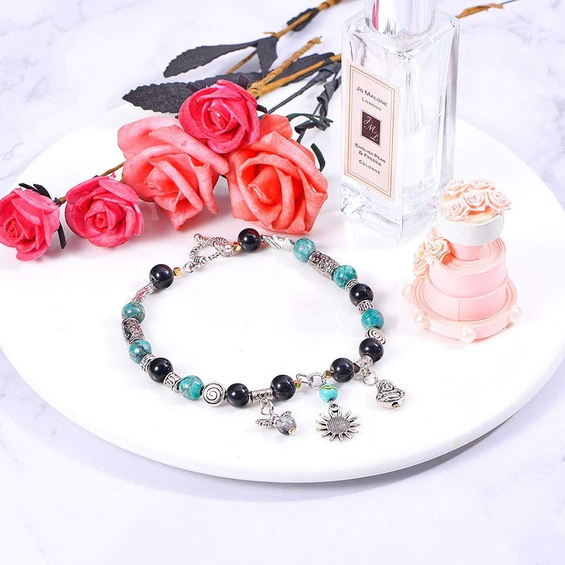 PH PandaHall 200pcs Fairy Wing Spacer Beads Tibetan Alloy Angel