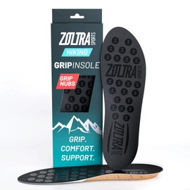 Zoltra Sports – Wanderschuhe Einlegesohle mit Kork & EVA – Anti-Rutsch, Zuschneidbar & Dämpfend – Für Damen & Herren – Outdoor Komfort – Trekking, Hiking, Wandern, Blasenschutz, Stabilität
