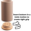 Matani Bamboo Toothbrush Holder Diatomite Tooth Brush Organizer - Storage