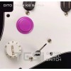 Tesi DITO Snap-in 24MM Momentary Arcade Button Guitar Kill Switch