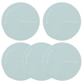 (5 pieces)Innisfree No Sebum Mineral Powder / (5개)이니스프리 노세범 미네랄 파우더