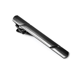 LICQIC 1 Pack Tie Clips for Men Long Styles, Tie Tack Pins, Necktie Bar, for Men Business Party Wedding Best Gift and Daily Life Black)