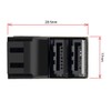 Cablecc Dual SATA 7Pin Female to 90 Degree Angled 7Pin