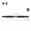 Vessel SST5P2110-BL Sakis Bottion Bit BL Double Ended + 0.08