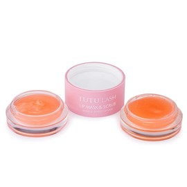 Tutu Lash Lip Mask & Scrub Double Effect Lip Care Day and Night treatment hydrating lips moisturising restores healthy shiny lips repairs cracked lips soft lips lip care exfoliating lips lip balm