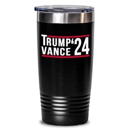 Trump Vance 2024 Tumbler Insulated 20oz MAGA Republicans Political Politics Election