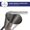 Louis Tellier N4135 Stainless Steel Double Jigger Measure 20/40 ml