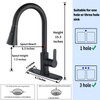 Kohonby Single Handle Kitchen Faucet with Pull Down Sprayer Modern