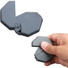 Alpha Depot Corrugated Cardboard Cutter, Set of 2 Magnetic Ceramic