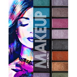 Makeup Face Chart: Makeup Artist Practice Work Sheets