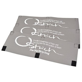 OSTRICH Bicycle Accessories Frame Cover A, Set of 3, Gray
