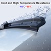 IETWATE Pack of 10 Windscreen Wipers Rubber, 700 mm Windscreen
