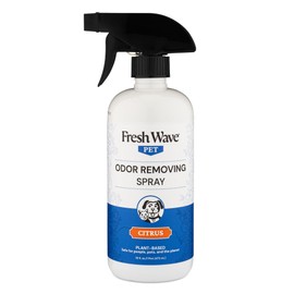 Fresh Wave Citrus Odor Removing Pet Spray, 16 Fl. Oz. | Pet Odor Eliminator | Safer Odor Relief | Natural Plant-Based Odor Eliminator | Odor Absorbers for Home