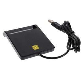 iplusmile USB Smart Card Reader Reader Multi-Card Reader Machine Reader for Tax Card Id Card Reader Common Access Card Reader Multi-Function Reader Portable Card Reader Abs