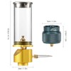 [通拓商品]Outdoor Gas Lantern Camping Lamp Light Gift Gas Conversion Head