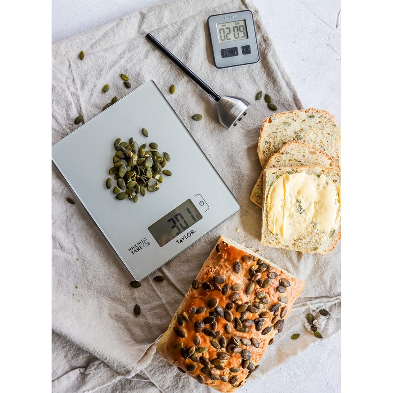 Taylor 3-Piece Kitchen Measuring Tools Set in Gift Box, Black