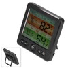 Indoor Temperature Humidity Gauge Clock Large Screen Electronic Digital Display