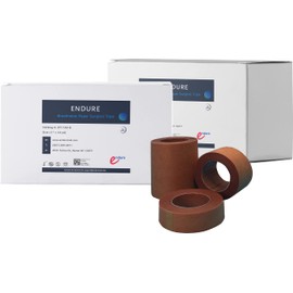 Endure Altape, Hypoallergenic Medical Paper Tape, Strong Adhesive Breathable, 24 Pack Tan Medical Tape (0.5 Inches Width x 10 Yards Length)