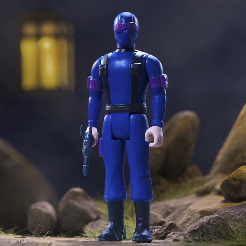 Super 7 G.I. Joe Snake Eyes (RAH) Figura de reacción