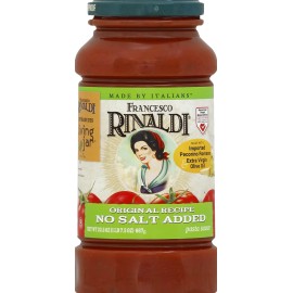 Francesco Rinaldi No Salt Added Pasta Sauce 23.5 Oz Gluten Free Low Fat