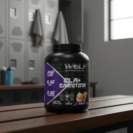 Cla + Carnitina Wolf Suplementos 1kg Pre Entreno 200serv