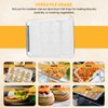 HOMESHOPA Disposable Cookie Sheets for Baking, Rectangular Disposable Aluminum Foil