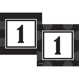 Teacher Created Resources Black Sassy Solids Double-Sided Calendar Cards