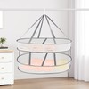 Vtuesxn Flat Drying Net, Sweater Drying Net, Foldable, 2-Tier Construction,