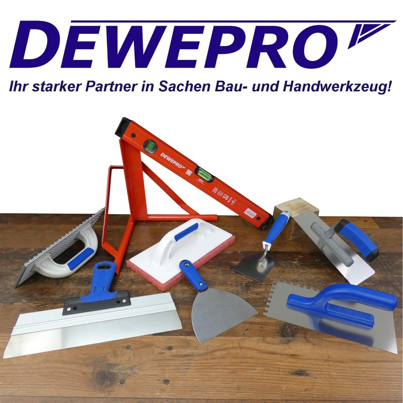 DEWEPRO® Flat Paint Brush Set of 5 – Flat Varnishing