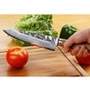 YOUSUNLONG Chef's Knives 8 inch Japanese Hammered Damascus American Walnut