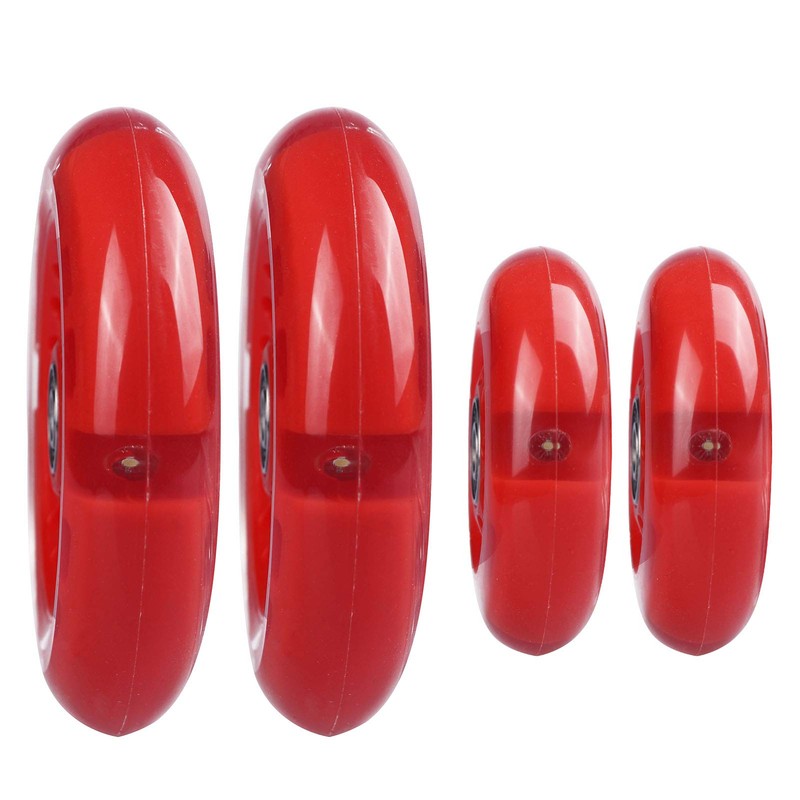 Wheelgoo 120mm 80mm Led Light Up Scooter Replacement Wheels -