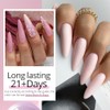 UR SUGAR UV Nagellack Rosa Glitzer, Schellack Nagellack Rosa Gel