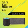 Max Tape Black Cohesive Bandage Football Sock Tape, Shin Pad