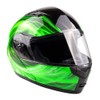 Typhoon TH158 Adult Modular Motorcycle Helmet DOT Dual Visor Full